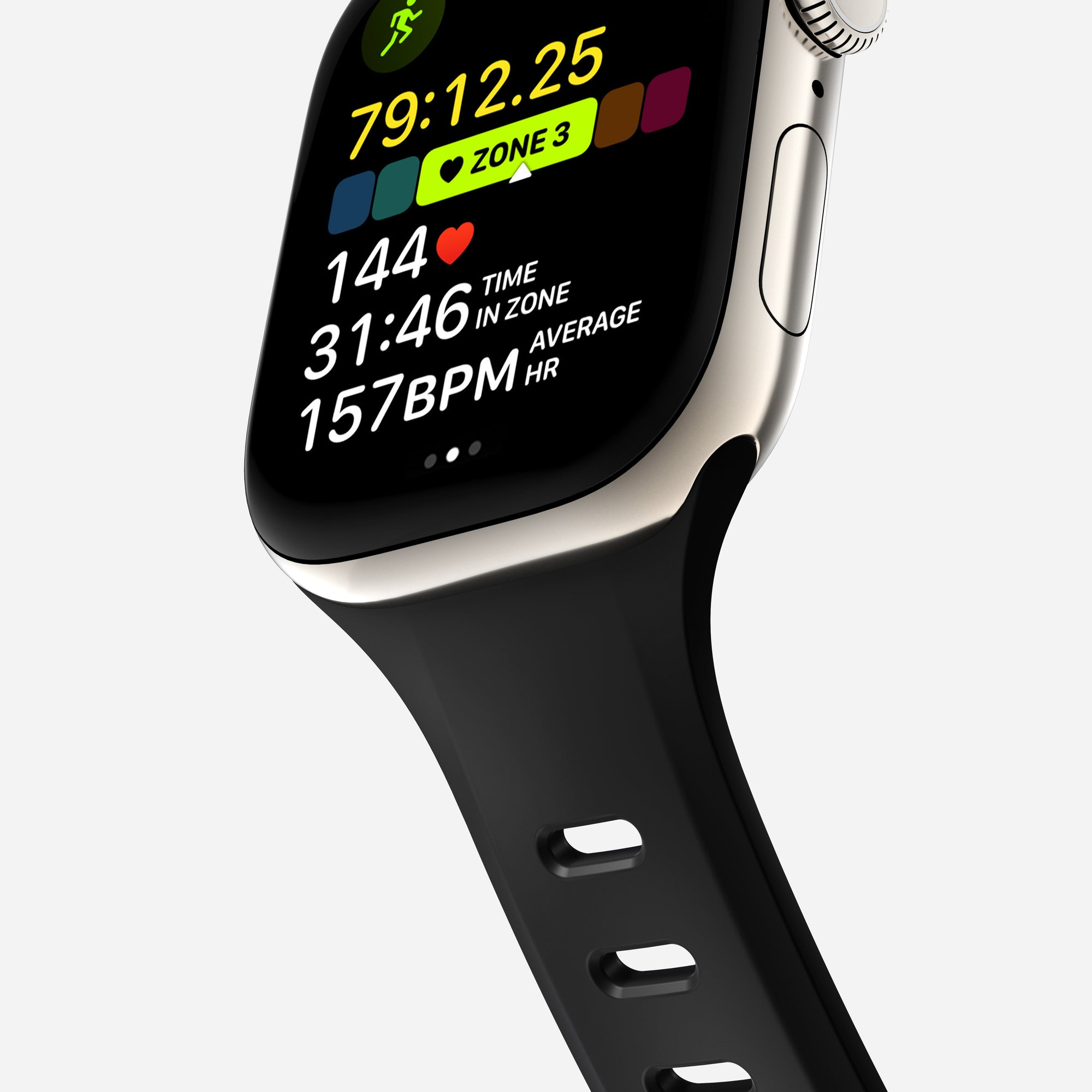 Nomad Tempo Band 42mm Schwarz
