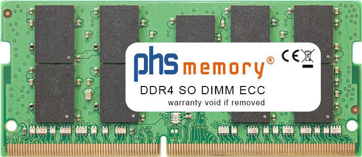 PHS-memory 16GB RAM Speicher passend für MSC C6B-KLH (Xeon) DDR4 SO DIMM ECC 2400MHz PC4-2400T-P (SP393692)