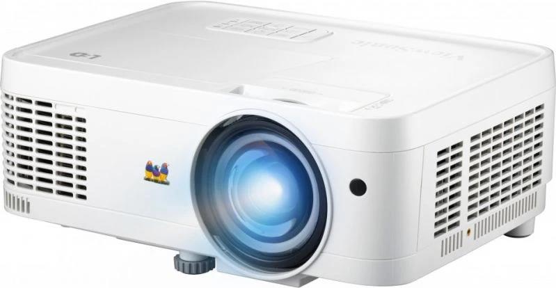 Viewsonic LS560W Beamer Standard Throw-Projektor 2000 ANSI Lumen LED WXGA (1280x800) Weiß (LS560W)