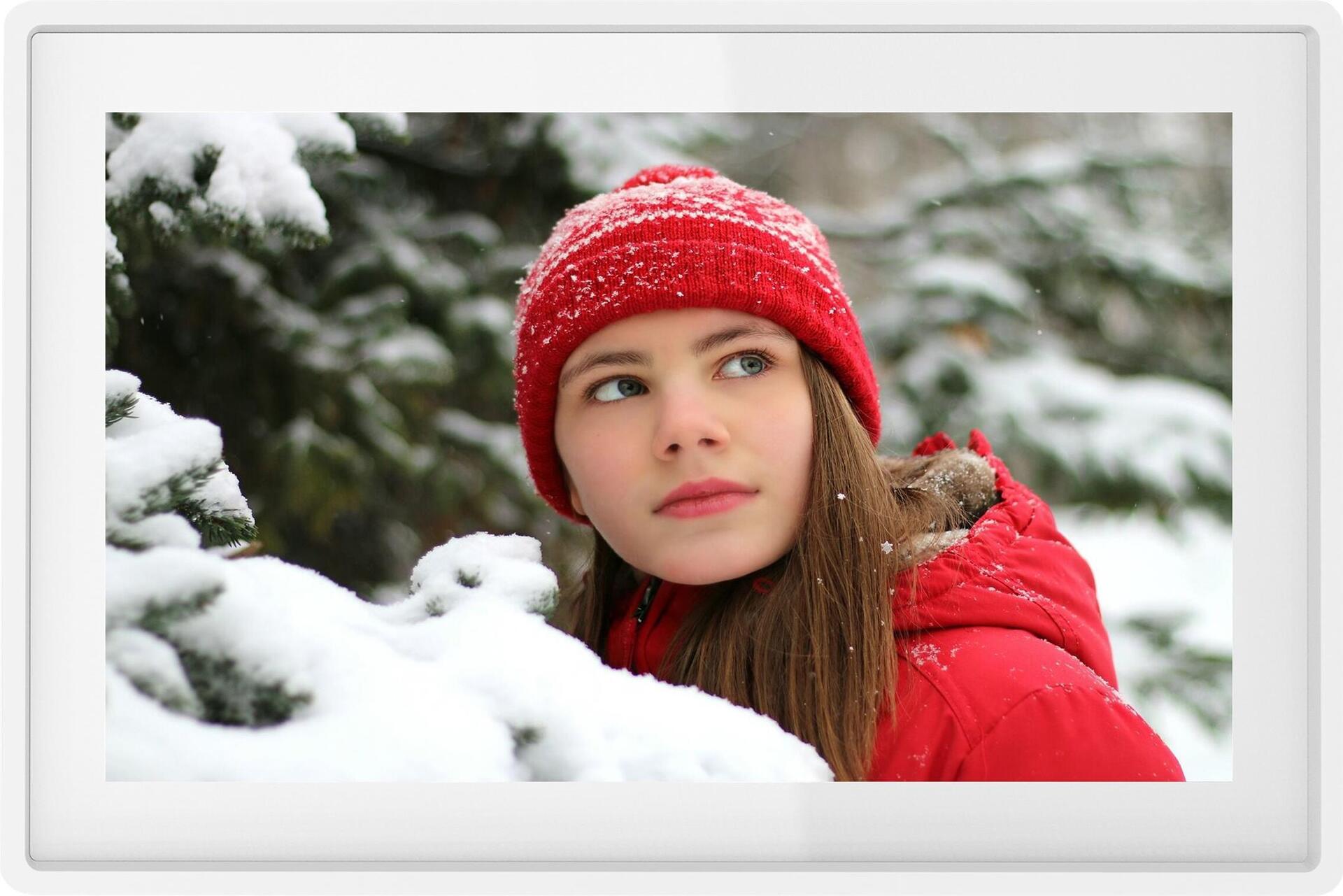 Denver Frameo PFF?1021WHITE PFF?1021W Digitaler Bilderrahmen (PFF-1021w)