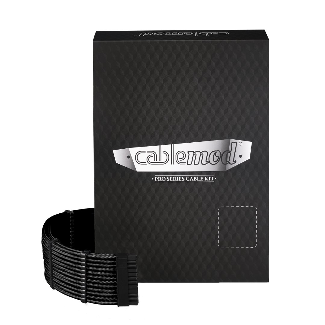 CableMod PRO Series ModMesh C-Series RMi & RMx Cable Kit - Stromkabelkit - Schwarz