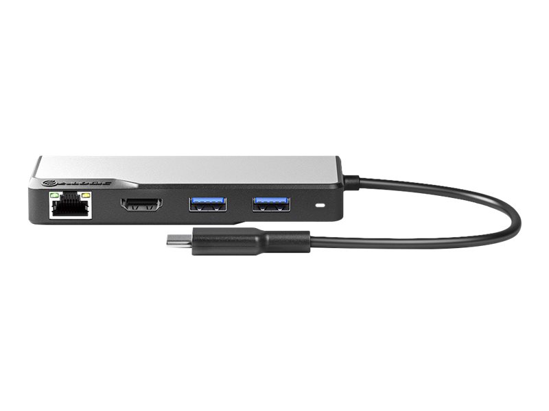 ALOGIC USB-C Fusion MAX 6-in-1 Hub V2 Dockingstation HDMI VGA GbE Space-grau