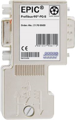 LappKabel EPIC® Data PROFIBUS Steckverbinder mit Schraubanschluss EPIC® ED-PB-90-PG-S Inhalt: 1 St. (21700503)