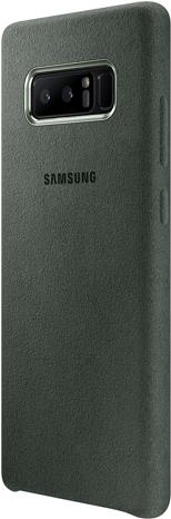 Samsung Alcantara Cover EF-XN950 - Hintere Abdeckung für Mobiltelefon - Alcantara - Khakifarben - für Galaxy Note8