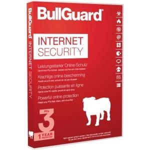 BullGuard Internet Sec. 2017 1YR/3PC WIN Attach Soft Box (BG1607)