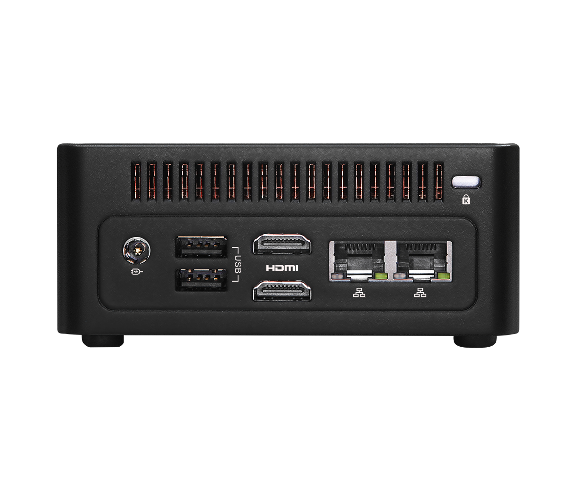 ASRock 4X4 BOX-8640U Barebone Schwarz