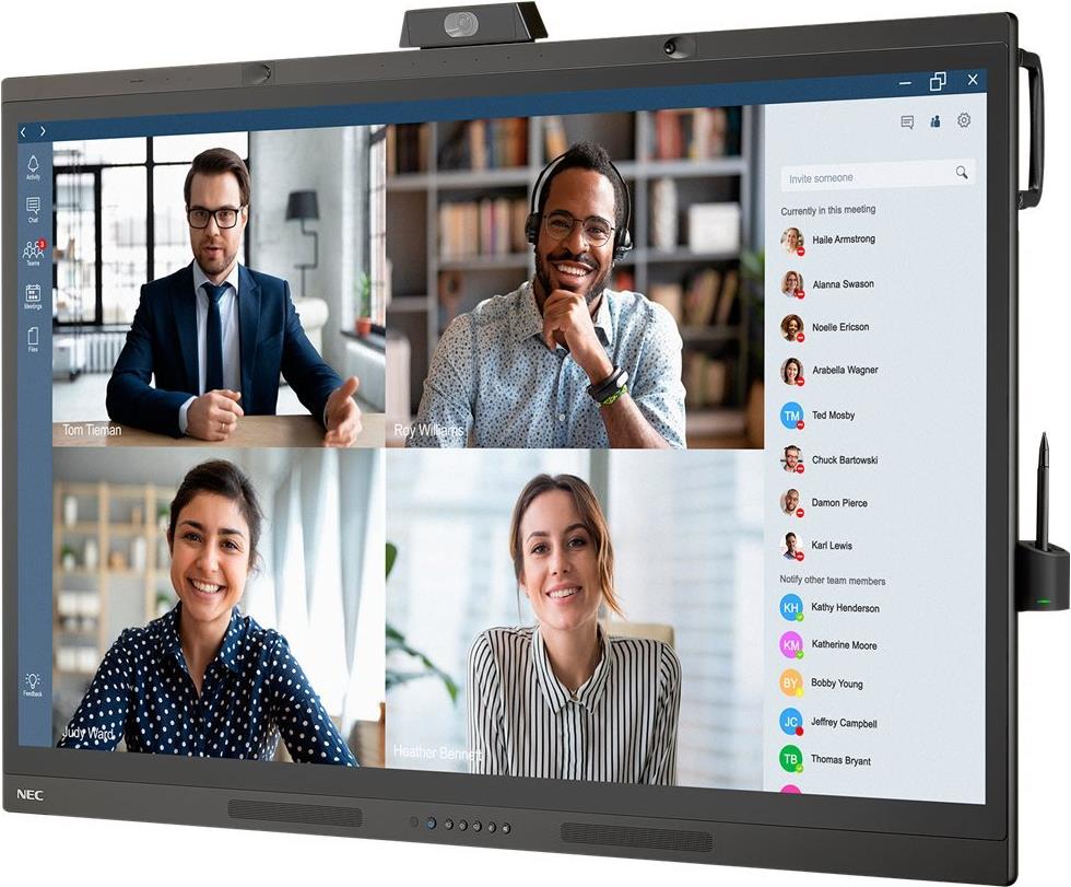 NEC MultiSync WD551 55" Touchdisplay 3840 x 2160 Schwarz