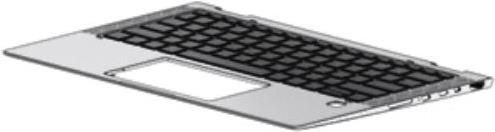 HP L31883-BG1 Notebook-Ersatzteil Gehäuse-Unterteil+Tastatur (L31883-BG1)