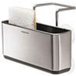 simplehuman Spülbeckencaddy, schmal, gebürsteter Edelstahl (KT1134)