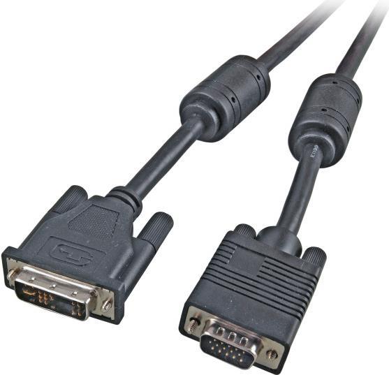 EFB-Elektronik DVI/VGA Monitorkabel,DVI12+5/HDSUB15 Stecker, 3m Hersteller: EFB Elektronik (K5436.3V2)