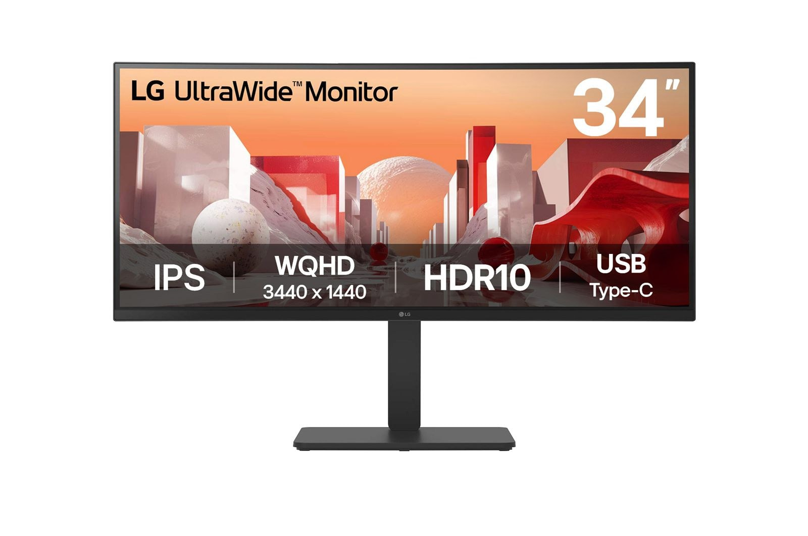 LG UltraWide 34BA75QE-B 34" IPS UWQHD Monitor Schwarz