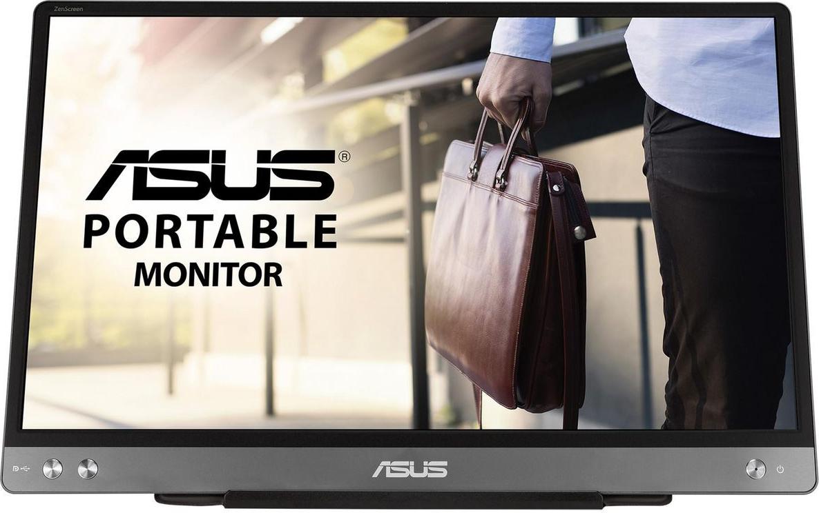 ASUS MB14AC 14" Full HD IPS Portable Monitor Grau 1920x1080 USB-C