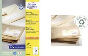 Avery Zweckform Etikett LR3657 RC 48,5x25,4mm 4.000St. (LR3657)