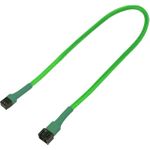 Nanoxia Kabel 3-Pin Verlängerung, 60 cm, neon-grün (NX3PV60NG)