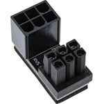 InLine Netzteil 6-poliges PCIe Power (M) bis 6-poliges PCIe Power (W) gewinkelt (26636F)