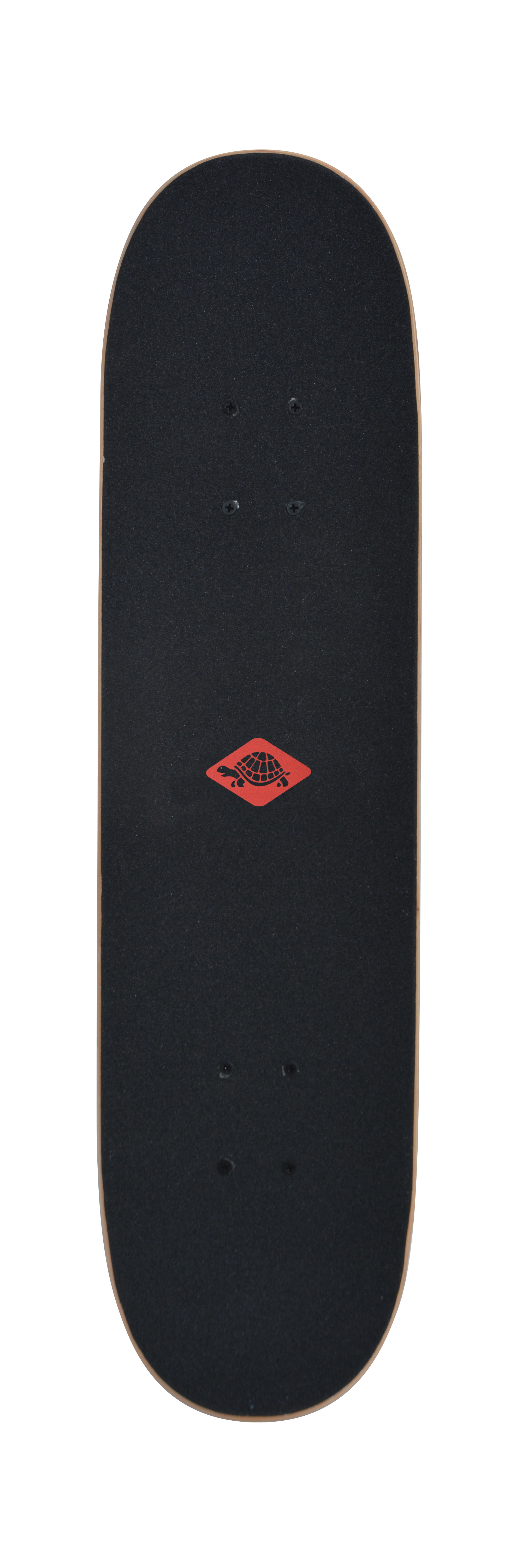 SCHILDKRÖT Grinder 31" Skateboard 790 x 200 mm Ahornholz Schwarz, Rot, Weiß