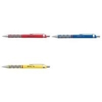 rotring Druckkugelschreiber Tikky, weiss Strichfarbe: blau, Strichstärke: M, gewellte und gummierte (S0770890)