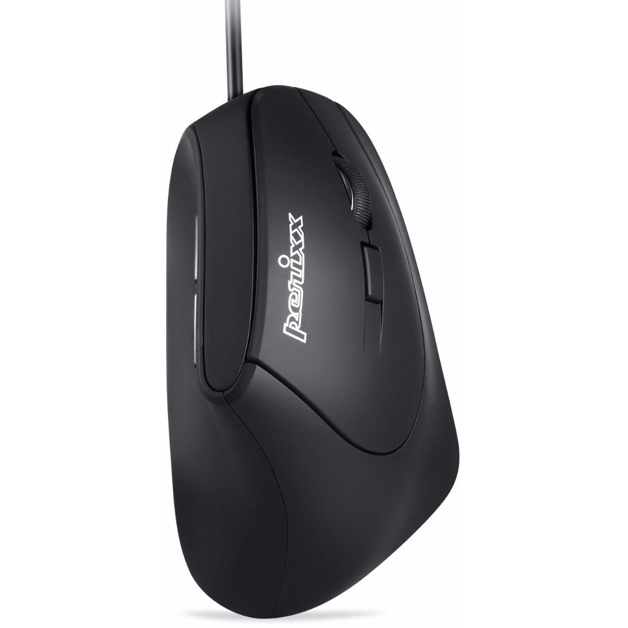 Perixx ergonomische Vertical Maus Perimice 515 II, USB, schwarz Kabelgebundene ergonomische vertikale Maus (11209)