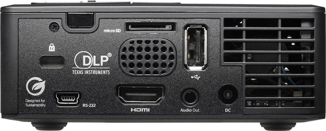 Optoma ML750i DLP-Projektor LED 700 Lumen WXGA HDMI/VGA Weiß, Grau