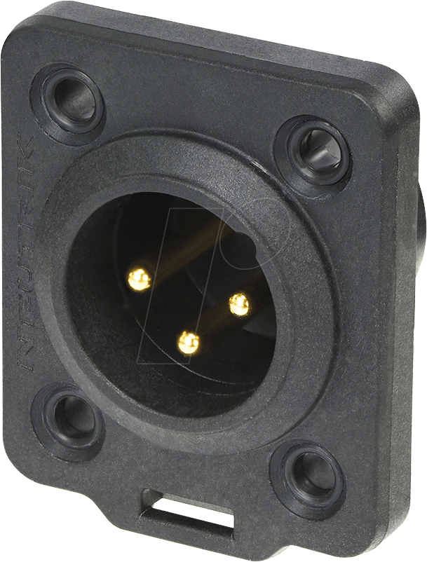 Neutrik NC3MDX-TOP Drahtverbinder XLR Schwarz (NC3MDX-TOP)