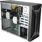 Supermicro SYS-730A-I workstation DDR4-SDRAM Midi Tower Intel® Xeon® 3000er-Prozessoren SSD Arbeitsstation Schwarz (SYS-730A-I)