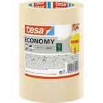 tesa Economy 55342-00000-00 Malerabdeckband Weiß (L x B) 50 m x 50 mm 3 St. (55342-00000-00)