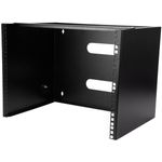 StarTech.com Wall-Mount Bracket for Shallow Rack-Mount Equipment (WALLMOUNT8)