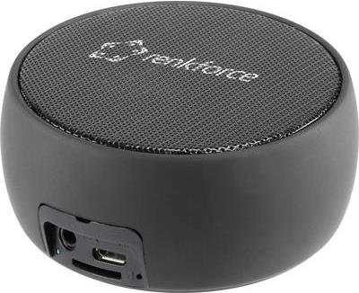 Renkforce Bluetooth® Lautsprecher 4.1 "BlackGlobe1" Freisprechfunktion, AUX, SD Schwarz/Weiß (RF-4731126)
