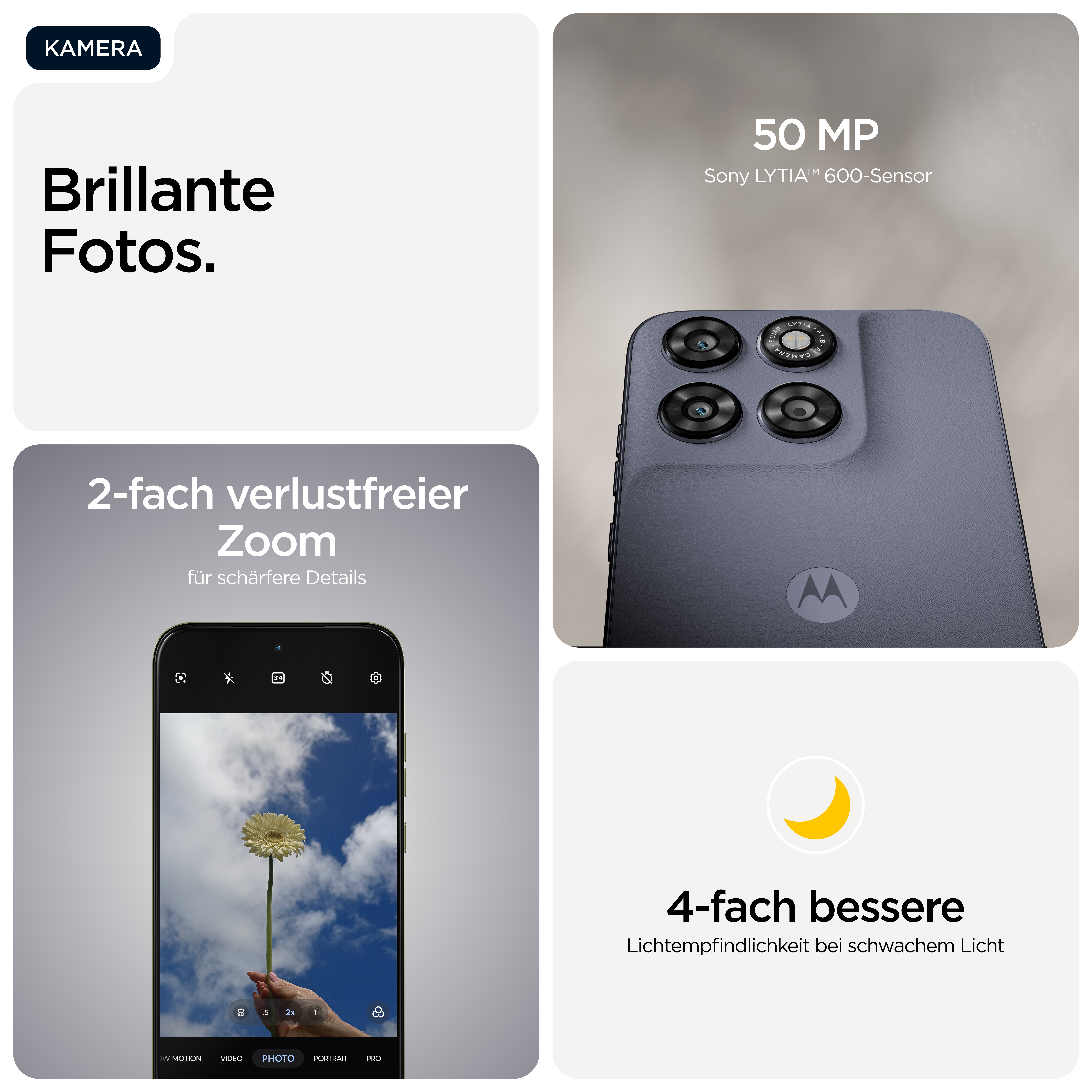Motorola Moto G67 5G Dual Sim 6,8" AMOLED 4 GB RAM 256 GB Grau
