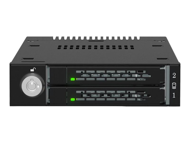 ICY Dock ToughArmor MB834MK-B V2 3.5" M.2 NVMe SSD Mobile Rack Schwarz