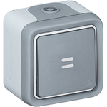 Legrand 069712. Steuerung: Knöpfe, Produktfarbe: Grau, Internationale Schutzart (IP-Code): IP55. Breite: 86 mm, Tiefe: 57 mm, Höhe: 86 mm. Paketgewicht: 1,52 kg. Menge pro Packung: 10 Stück(e) (069712)