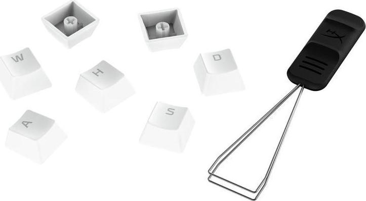 HyperX Keycap Set PBT Double-Shot weiß ISO-DE QWERTZ 105 Tasten
