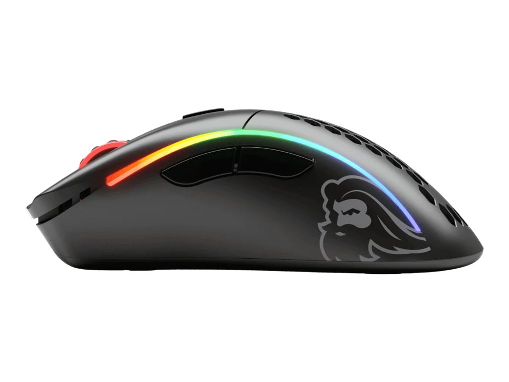 Glorious Model D Wireless Gaming-Maus 19000 DPI 6 Tasten Mattschwarz