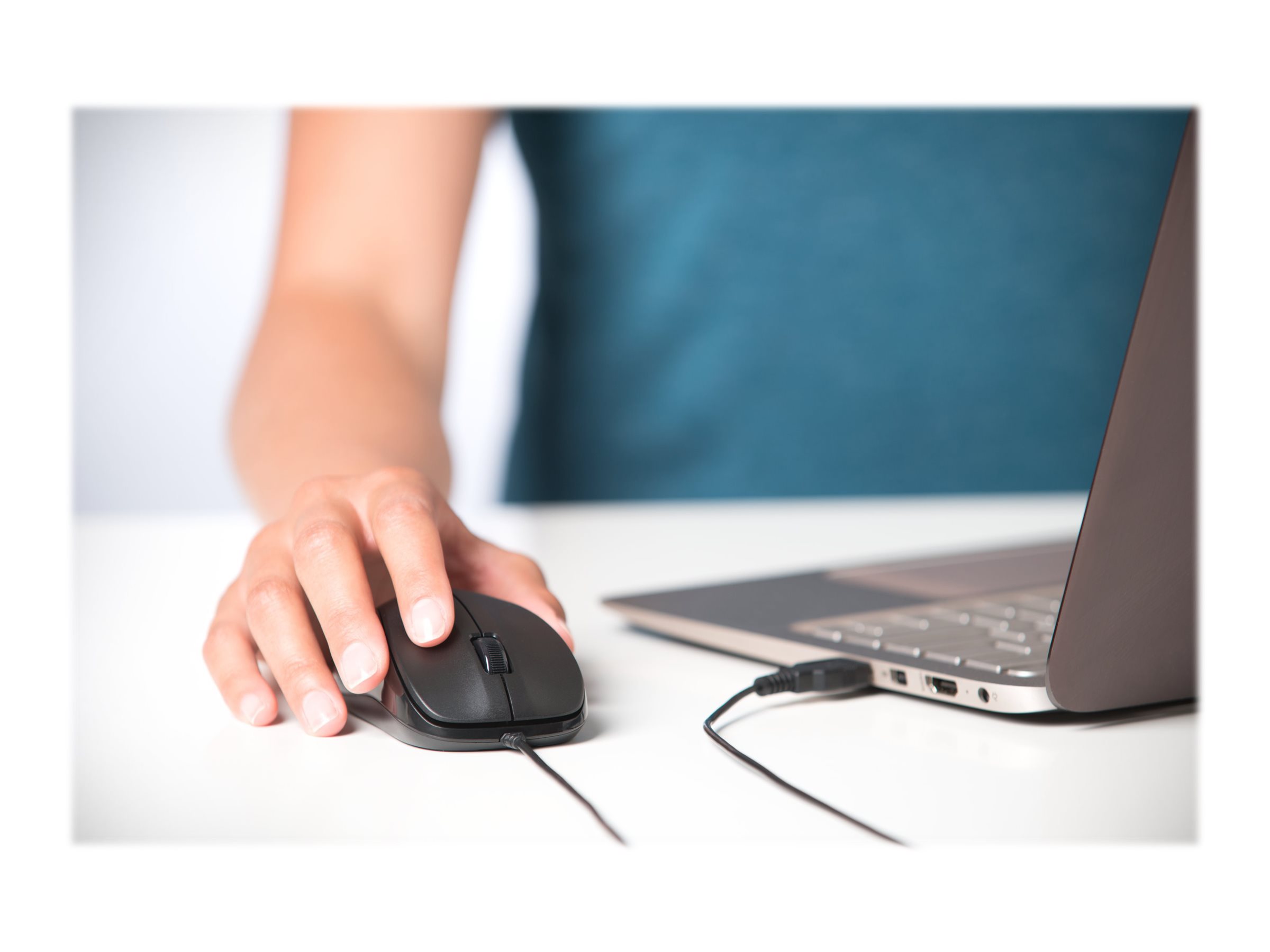 Kensington ValuMouse Kabelgebundene Maus USB Optisch 3 Tasten Schwarz