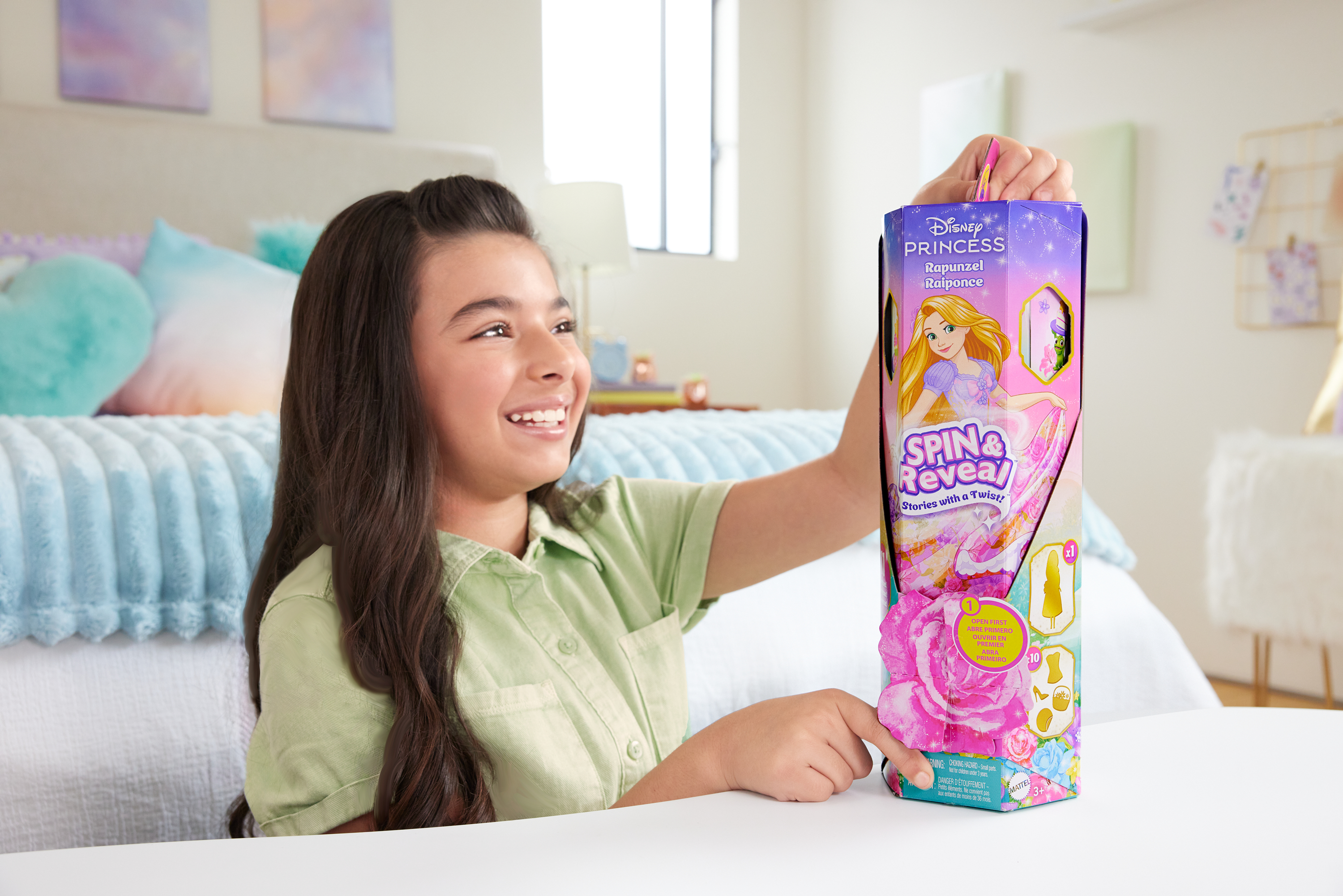 Mattel Disney Princess Rapunzel Modepuppe HTV86 Mehrfarbig