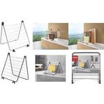 metaltex Badewannen-Wäschetrockner Nevis ONYX, matt-schwarz Material: Metall plastifiziert, flach oder gewinkelt - 1 Stück (407907000)