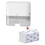 Tork 952100 Papierhandtuchspender Blattpapier-Handtuchspender Weiß (952100)