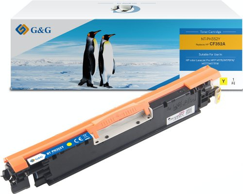 G&G 17071 Tonerkartusche Gelb kompatibel mit HP 130A/CF352A