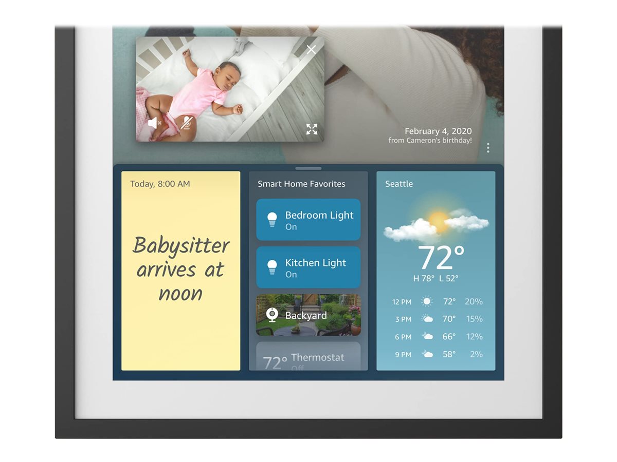 Amazon Echo Show 15 Smart-Display 15.6" Full HD Schwarz