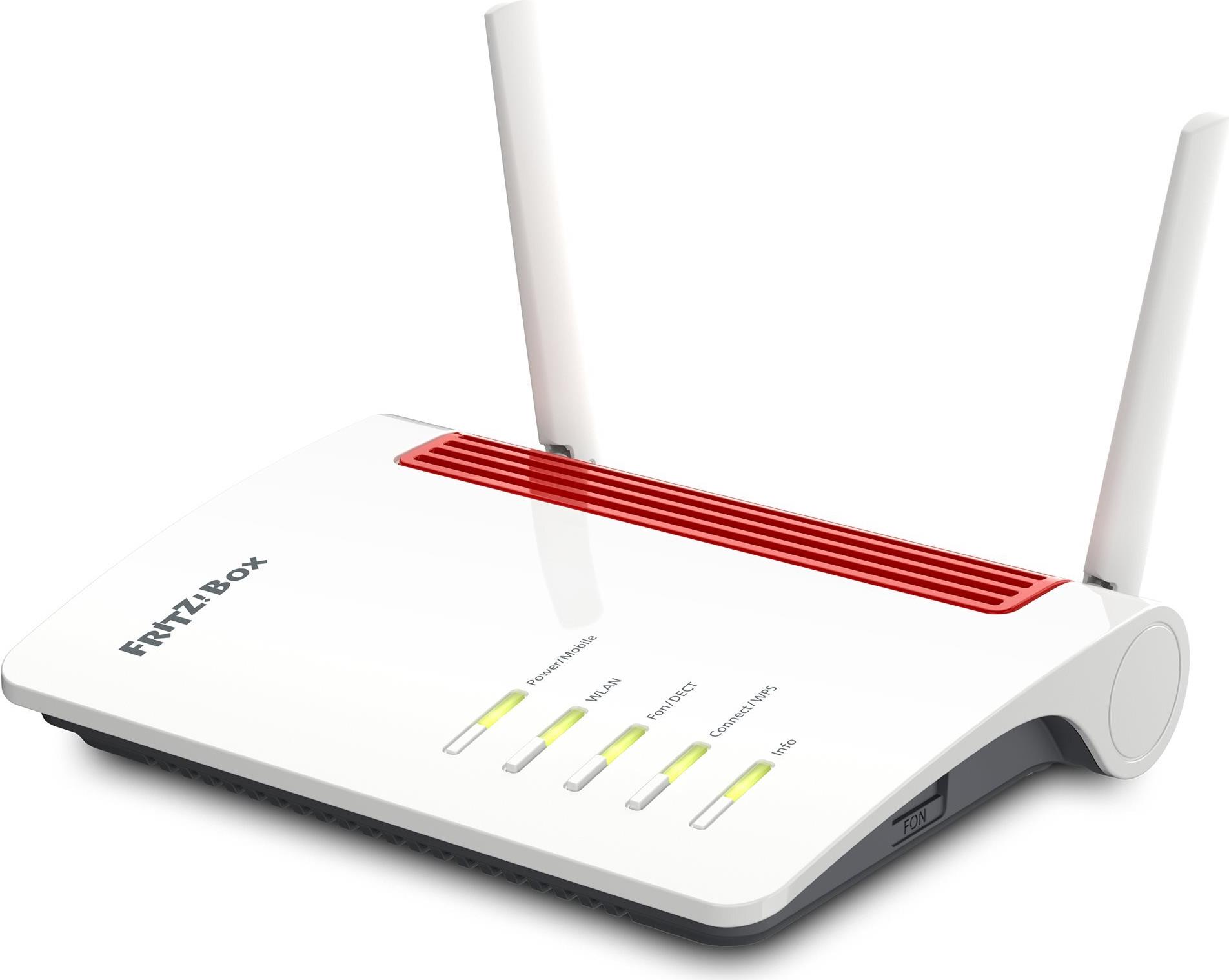 FRITZ! FRITZ!Box 6850 5G WLAN-Router 5G Wi-Fi 5 Weiß