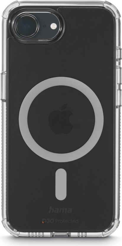 Hama Handyhülle Extreme Protect für Apple iPhone 16e, magnetisch, durchsichtig (00019098)