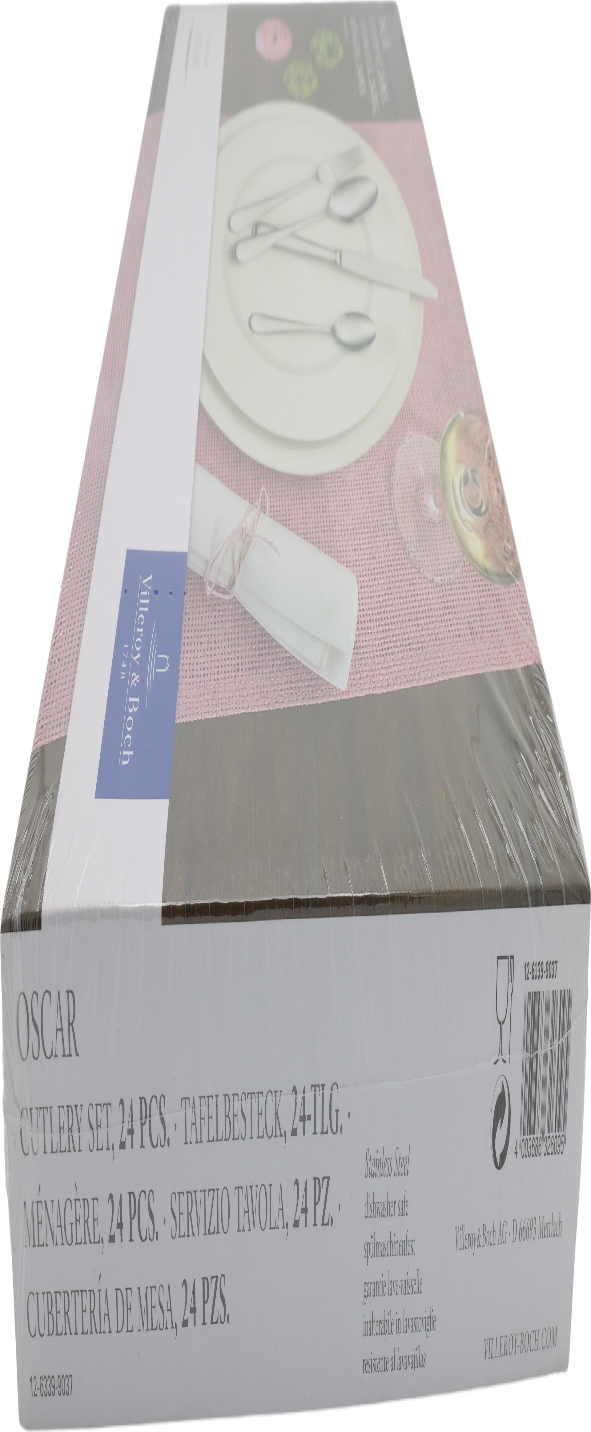 Villeroy & Boch Oscar Besteckset 24-teilig Edelstahl