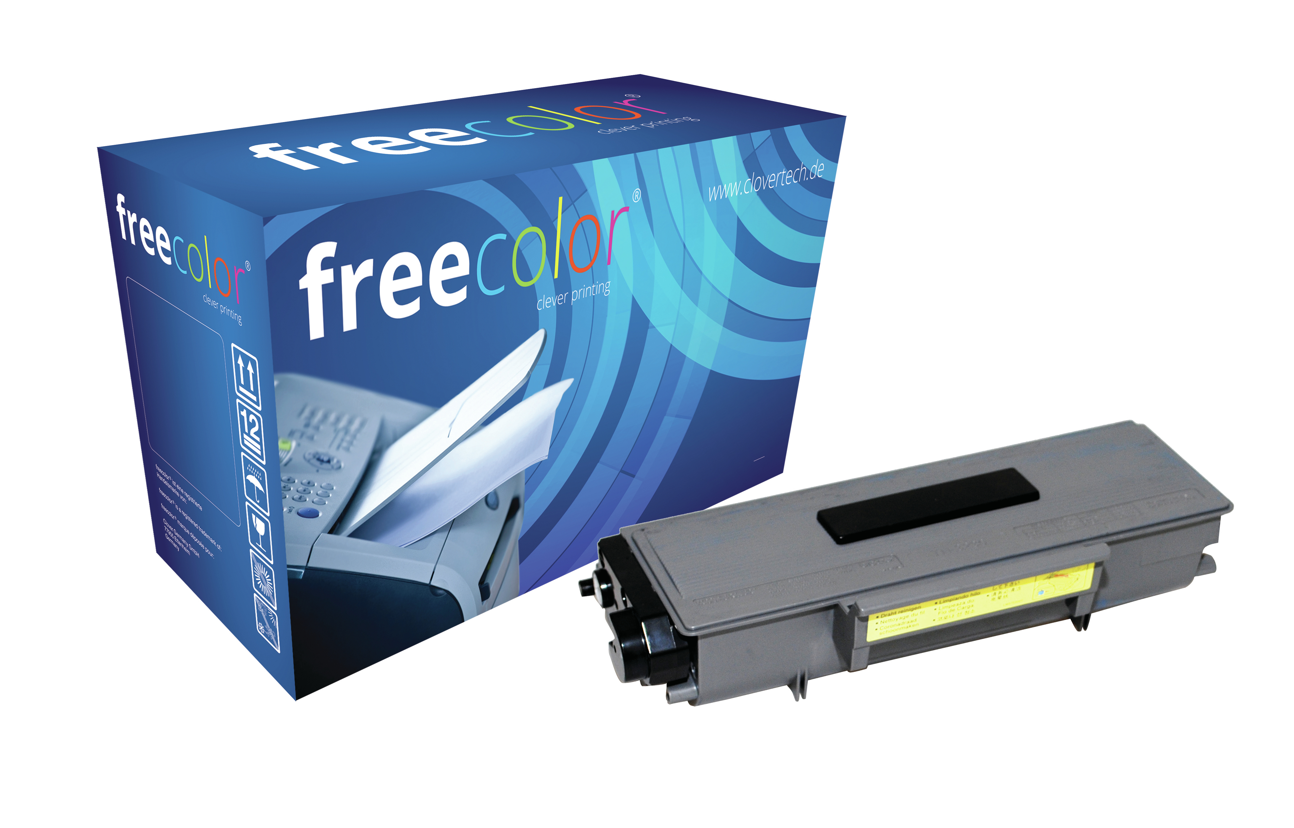 Freecolor Tonerpatrone kompatibel zu Brother TN-3280 8.000 Seiten Schwarz