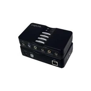 LogiLink USB Sound Box Dolby 7.1 Soundkarte 48 kHz 7.1 USB  - Onlineshop JACOB Elektronik