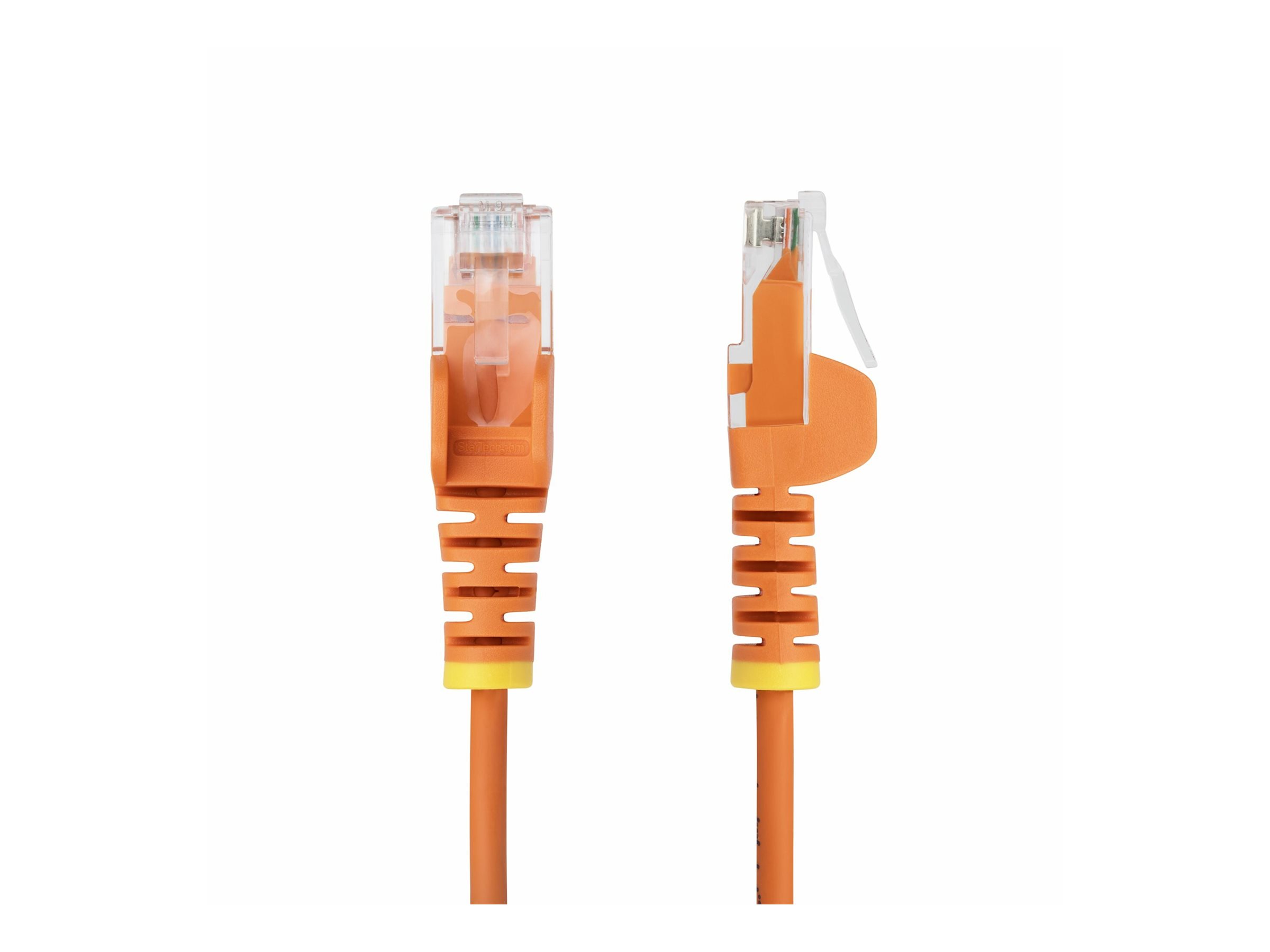 StarTech.com N6PAT10MORS Cat6 10 m Slim Ethernet-Kabel UTP 28 AWG Orange