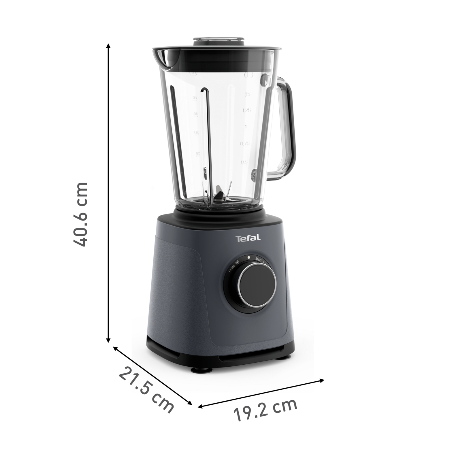 TEFAL PerfectMix Essential BL771B Standmixer 1200 W 1,75 l Grau
