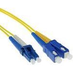 ACT 2 meter LSZH Singlemode 9/125 OS2 fiber patch cable duplex with LC and SC connectors. Lc-sc 9/125 os2 duplex 2.00m (RL8902)