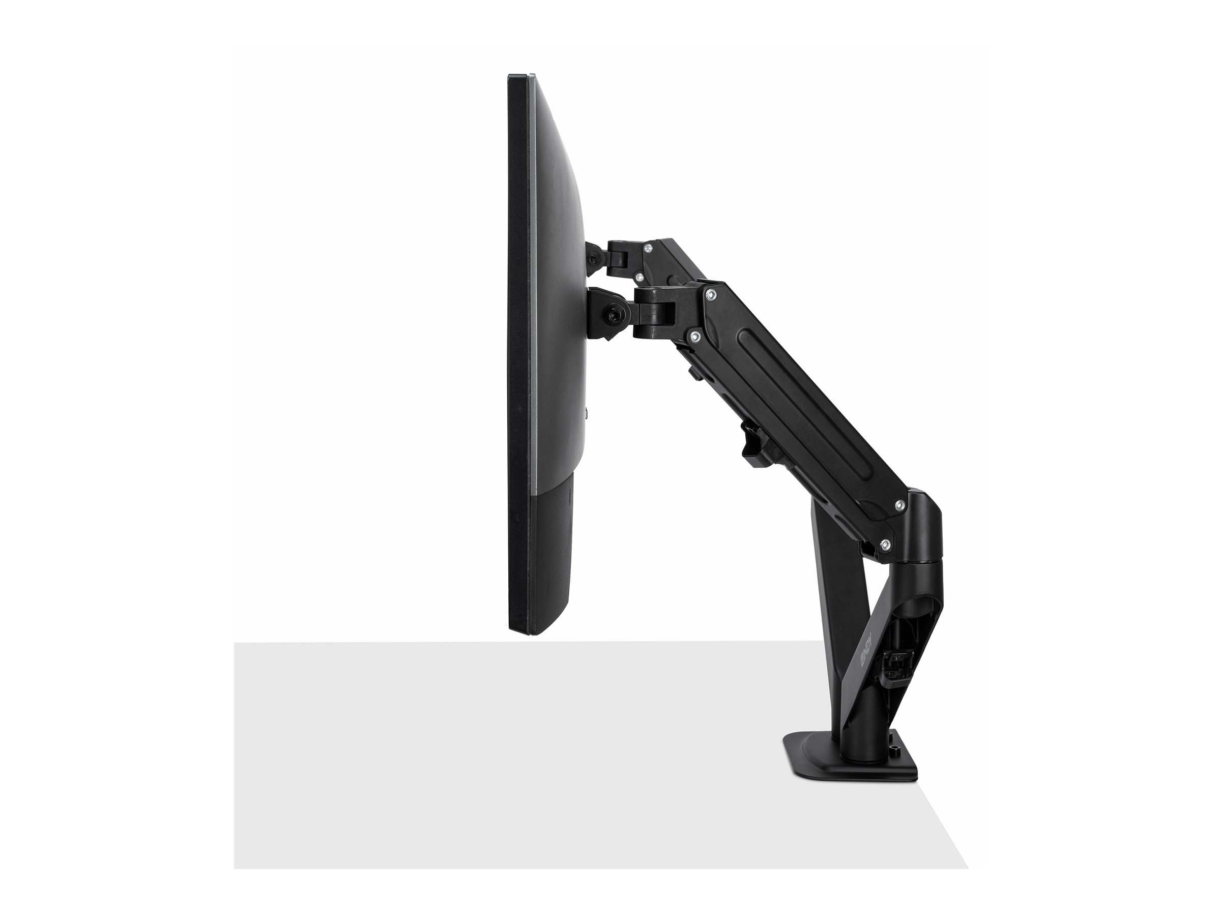 Lindy Dual Mount Desktop Gasfederarm 17"-27" Schwarz