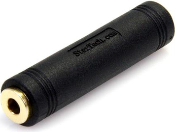 StarTech.com 3.5mm Adapter Schwarz (GCAUD3535FF)