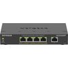 NETGEAR Plus GS305EPP - Switch - Smart - 5 x 10/100/1000 (4 PoE+) - Desktop, wandmontierbar - PoE+ (120 W) (GS305EPP-100PES)